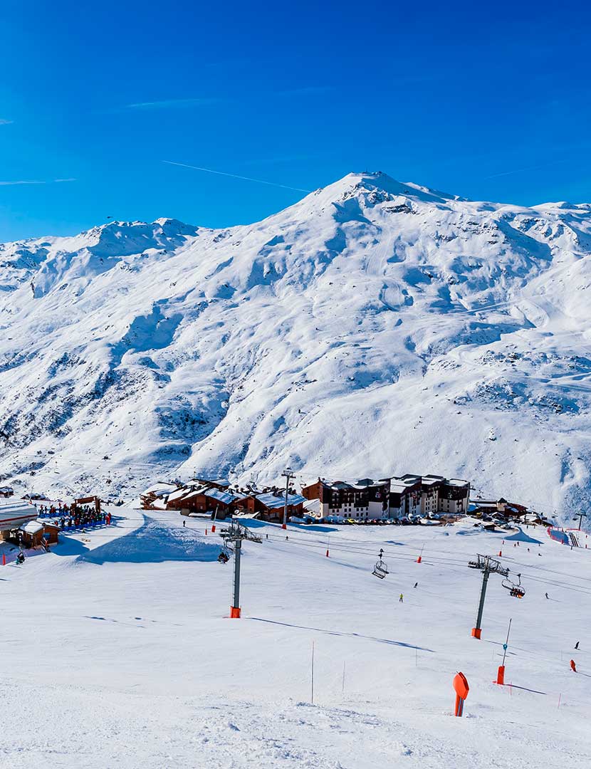 Val Thorens600 km pist · Varieret skiløb